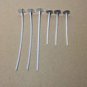 วัตถุดิบผ้าฝ้ายหนาแบนถักรีไซเคิลฝ้ายเทียนไส้ตะเกียงสำหรับเทียน - Product Image 3