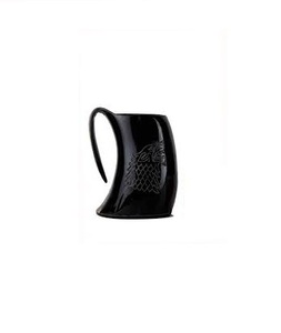 Taza de cuerno de buey 100% Natural hecha a mano, diseño de moda, Vikingo, para beber cerveza - Product Image 3