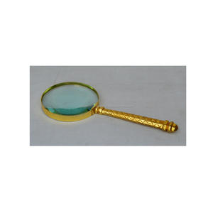 Meilleure arrivée toute vente en laiton poignée de finition antique loupe nautique métal facile à transporter loupe de poche en laiton - Product Image 6