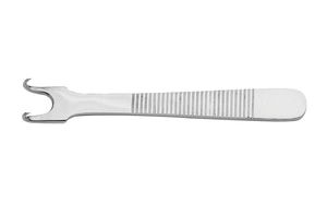 Cirugía Plástica quirúrgica, Gubisch Kilner, Retractor de Alar con gancho Nasal doble, 5x10mm, acero inoxidable afilado, aprobado por la CE - Product Image 2