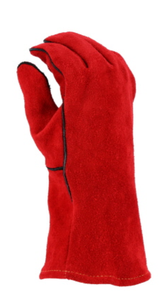 Guantes de cuero para soldadores de cuero de vaca dividido 2025 para trabajo, guantes de seguridad para protección de manos - Product Image 4