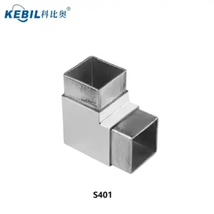 Square tube fittings empurre fit tubing connector 50 mm