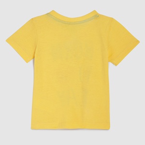 เสื้อยืดถักสำหรับเด็กผ้าฝ้าย100% แขนสั้นพิมพ์ลายออกแบบได้ตามต้องการเป็นมิตรกับสิ่งแวดล้อม - Product Image 2
