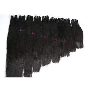 Extensiones de Cabello Humano de Alta Calidad, Extensiones de Cabello Virgen, Cabello Liso, Cutícula Alineada, Color Claro, Teñido, Precios Al por Mayor, 24" - Product Image 1