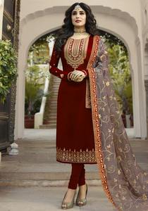 Pakistani Style Suit Manufacturer in India / Indian Designer Anarakali Dress - Product Image 4