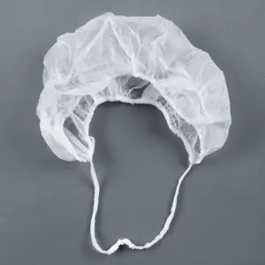 Food processing disposable nonwoven beard cover, white cover