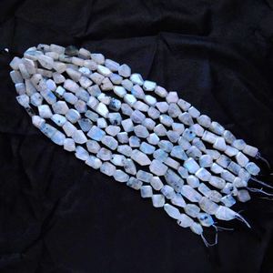 Pierres précieuses laser automatiques, machine à aiguiser, bijoux en pierre de lune naturelle, perles de lave, 925 - Product Image 5