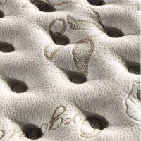 Matelas Double King/Queen size avec poches à ressort, matelas simple en mousse de densité