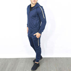 Logotipo personalizado Hombres Running Fitness Ropa deportiva 1/4 Quarter Zip Pullover Camisa Chándal 100% Algodón Tech Fleece Chándal - Product Image 1