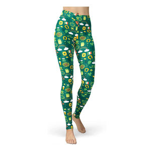 2024 à la mode femmes Slim Fitness taille haute élastique Leggings pour Gym sport course tailles européennes - Product Image 1