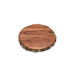 Planche à découper de service de fromage en bois d'acacia, outil de cuisine pour forme ronde avec couleur en bois manga, vente en gros - Product Image 1