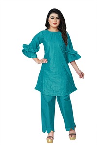 เสื้อแจ็กเก็ตผ้าเรยอนสำหรับผู้หญิงผ้าคอตตอนดีไซน์ใหม่ล่าสุดเสื้อผ้าปากีสถานสำหรับผู้หญิงเสื้อผ้าพร้อมส่ง - Product Image 3