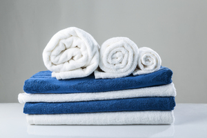 Serviettes de bonne qualité pour les hôtels Serviettes de bain à main de golf d'Inde - Product Image 3