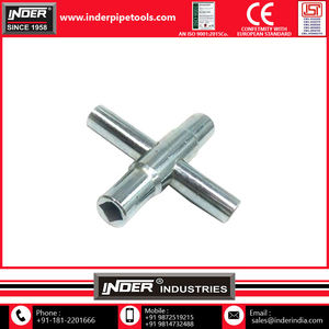 Herramienta de plomería de llave de agua de cuatro vías de alta calidad OEM de grado industrial multifunción personalizable directo del exportador de India - Product Image 6