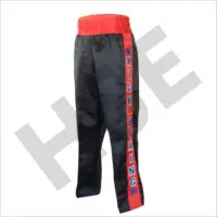 Calças para personalizar design de cetim muay thai, calças de kick boxing, calças de boxe