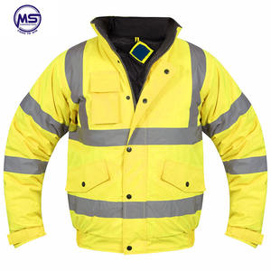 Sudadera con capucha de seguridad reflectante de alta visibilidad, personalizada, OEM, sudaderas de advertencia - Product Image 6