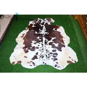 1/6 genuine leather fur rugs Hand-made of leather rugs