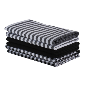 100% coton serviette de cuisine tissé lin microfibre carré avec motif de noël brodé jetable pour une utilisation à la maison sur la plage - Product Image 5