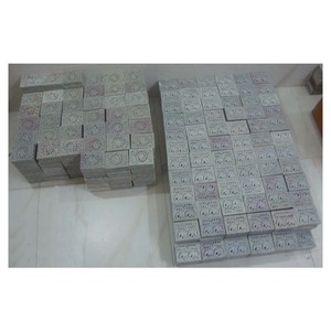 Caja de tallado de piedra de Soapstone pura India - Product Image 1