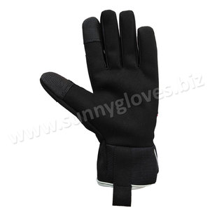 Heavy Duty Synthetic Leather Utility, <b>Driver</b>, Rigger, Safety, and Gardening <b>Gloves</b> - Product Image 4