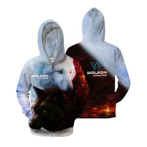 Sudadera Sweats à capuche personnalisés avec impression numérique par sublimation pour hommes Sudadera 3d Vente en gros Fabrication Oem Pull Over Hoodie Sudadera. - Product Image 4