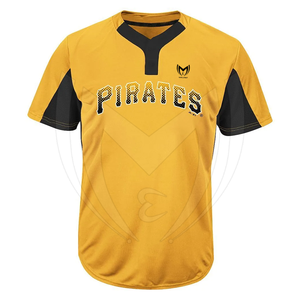 Camiseta de Béisbol Personalizada para Adultos, Transpirable, Talla Grande, de Secado Rápido, Antibacteriana, con Logotipo Personalizado, Color Liso, Ropa Deportiva - Product Image 4