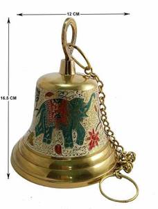 Campana de latón colorida de diseño personalizado, alta calidad, fabricante indio - Product Image 4