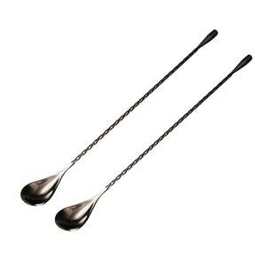 Cuillère en acier de haute qualité pour restaurant et bar mélange de cocktails cuillère en acier inoxydable long manche au meilleur prix - Product Image 5