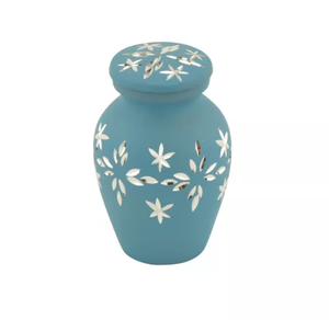 Beautiful Memorial Red Diamond Pets <b>Keepsake</b> Cremation Urns <b>for</b> Funeral <b>Ashes</b> Metal Brass/Aluminum - Product Image 5