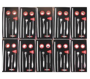 Kit de marteaux réflexes manuels NOMI BROTHERS avec embouts en acier inoxydable et en caoutchouc de silicone - Product Image 6