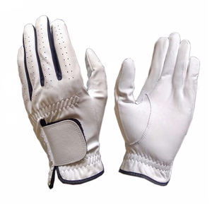 Gant de golf élégant en cuir de mouton blanc Cabreatta Gant de golf respirant en peau de mouton - Product Image 1