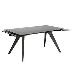 Table à manger contemporaine moderne et peu encombrante murale rectangulaire pliable noir blanc rallonge en bois pour hôtels maisons - Product Image 6