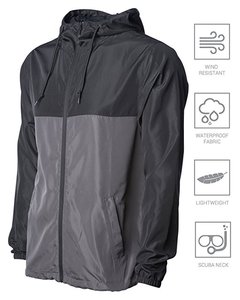 Single Layer Waterproof Mens Wind Rain Jacket - Product Image 4