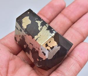 หินควอตซ์แร่ไพไรต์,ผลึกแร่ไพไรต์หินช่วยบำบัด Hematite Crystal Tower สำหรับตกแต่งบ้าน - Product Image 5