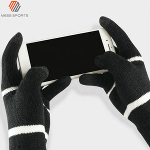 MESS SPORTS Outdoor Unisex Full Finger Checked Cotton Safety <b>Work</b> Cycling Exercise Thermal <b>Warm</b> for Screen Winter <b>Gloves</b> - Product Image 2
