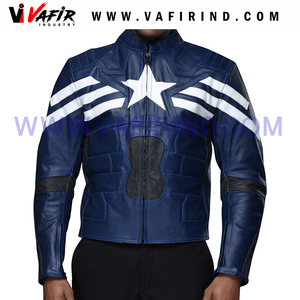 Chaqueta de Motociclista de Piel de Oveja de Alta Calidad para Hombre, Chaqueta de Invierno con Bordado Decorativo, Impermeable, Cortavientos, con Cierre de Cremallera - Product Image 3