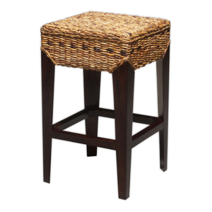 Ghế Vuông Đan Liễu Gai Mộc Mạc Bán Chạy Nhất Indonesia Làm Bằng Tay Kết Hợp Gỗ Mây Và Tre - Product Image 1