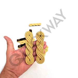 Gold Corded Shoulder Boards Supplier Wholesale Customized Bullion Wire Gold Shoulder Board - Product Image 2
