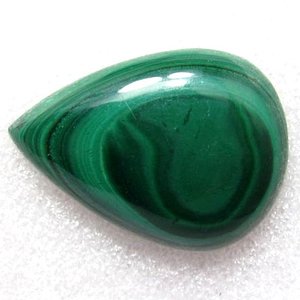 Malachite poire forme lâche pierres précieuses cabochon uni fabrication de bijoux qualité naturelle incroyable - Product Image 4