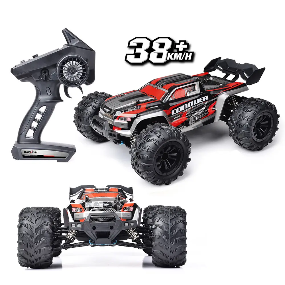 2.4G 1/16 Full Scale High Speed Racing RC Car Rock Crawler Monster Truck 4x4 Remote Control Trucks For Adults