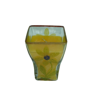 Handmade Art Candle Lighting Distressed Glass Candles Usage for Wedding Party and Decoration Purpose - Product Image 2