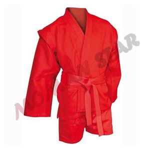 Sambo-uniforme azul de alta calidad, Sambo Gi, Logo de marca personalizado - Product Image 2