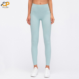 2022 Latest Design Women's XL Fitness <b>Leggings</b> High Quality <b>Silk</b> & Spandex Seamless Wear with Customized Logo Printing Wholesale - Product Image 6