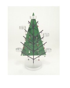 The Pack <b>Christmas</b> <b>Tree</b> Tealight <b>Candle</b> Holders, Metal <b>Christmas</b> <b>Tree</b> <b>Candle</b> Holder for - Product Image 1