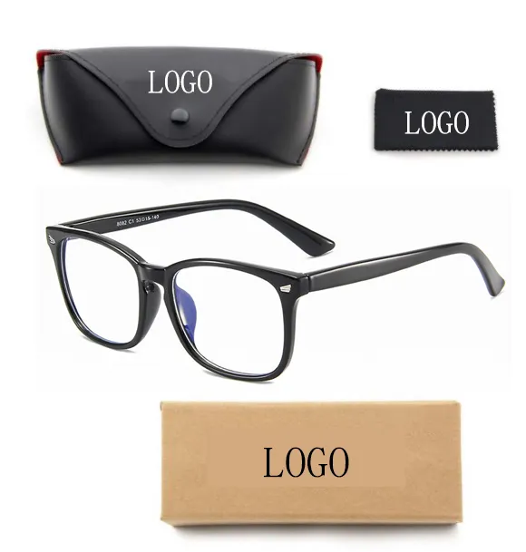 cheap mixed stock fashion plastic injection China Spectacles Blue light blocking Glasses Opticas Wholesale Eyeglasses Frames