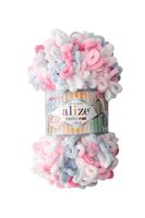 Fil Bouclé Alize Puffy 100% Laine Mérinos Super Douce Écologique Anti-Statique Anti-Boulochage Tricot Bébé Vente en Gros Turque de Haute Qualité