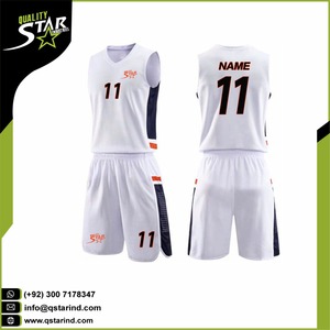 Uniforme d'équipe de basket-ball, maillot réversible de meilleure qualité, ensemble uniforme d'équipe de basket-ball, 100% Polyester, nouvelle collection - Product Image 3