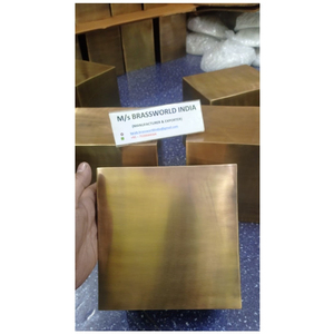 Brassworld India's Brass Box Urna de cremación Suministros funerarios Premium - Product Image 1