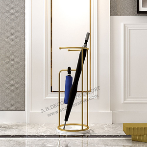 ขาตั้งร่มฐานตกแต่งบ้านร่มยืนโลหะสีดำเคลือบที่ทันสมัยประเภทผู้ถือร่ม - Product Image 3