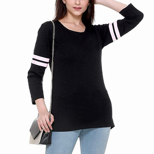 Léger décontracté femmes chemise nouveau Style femmes vêtements manches longues vêtements de sport Jersey à vendre 2025 rayé respirant à la mode - Product Image 5